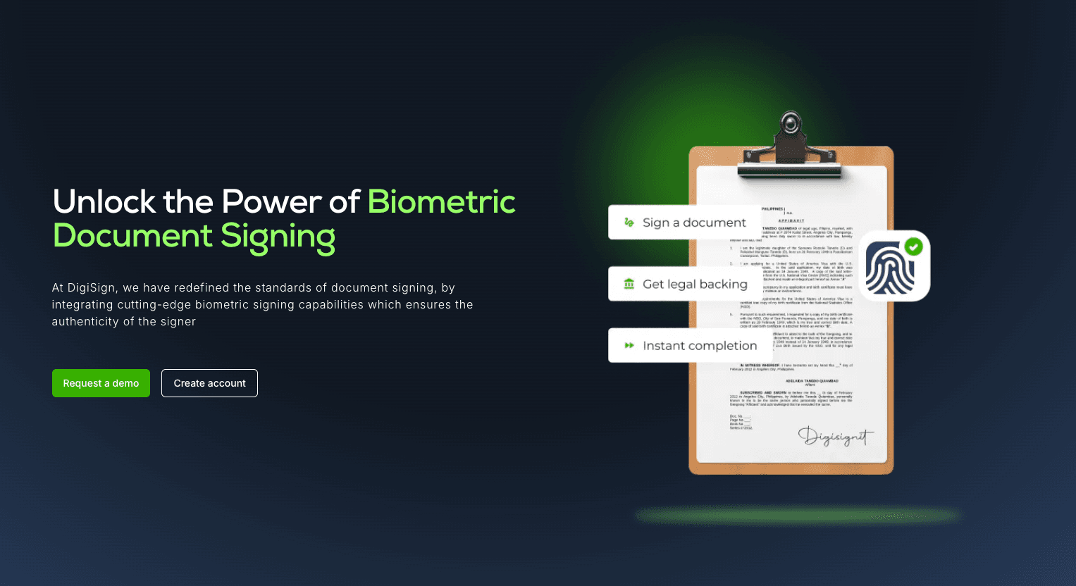 DigiSign System screenshot